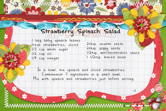 Strawberry Spinach Salad Recipe