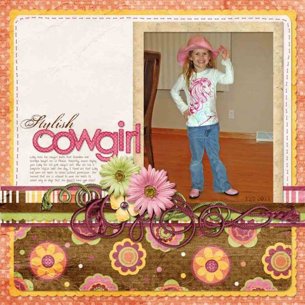 Stylish Cowgirl