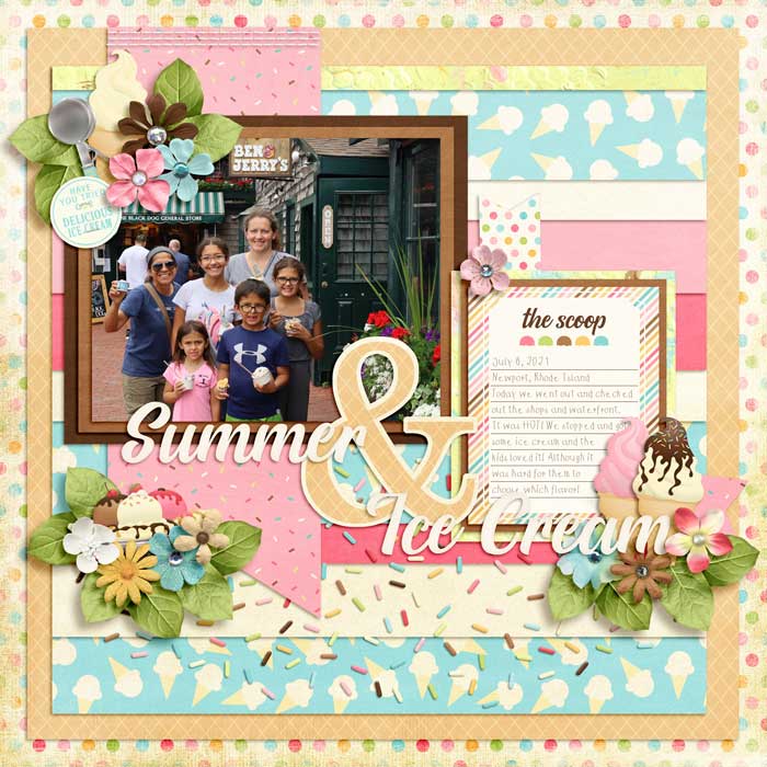 Summer and Ice cream
