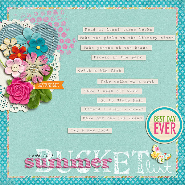 Summer Bucket List