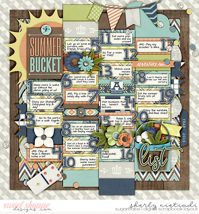 Summer bucket list