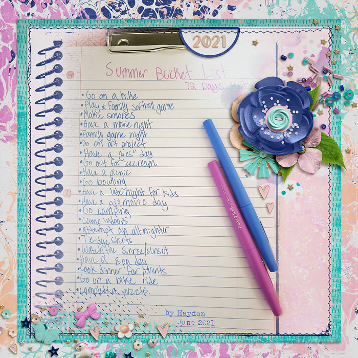 Summer Bucket List