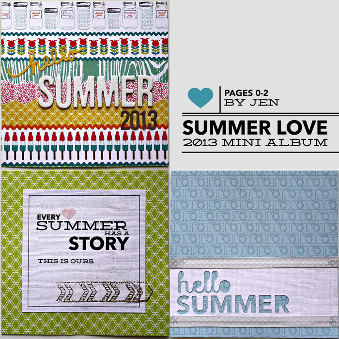 Summer Love Album Pages 00-02