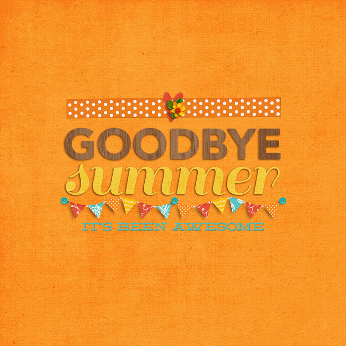 Summer Love Mini Book Last Page