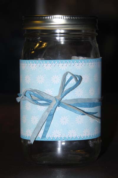 summer memory jar