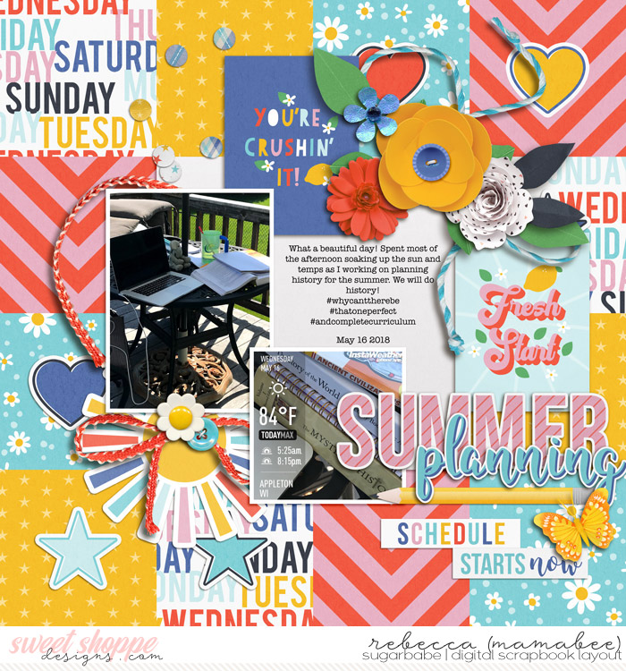 summer planner