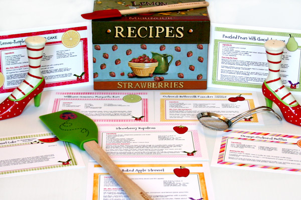 Summer Recipe Cards