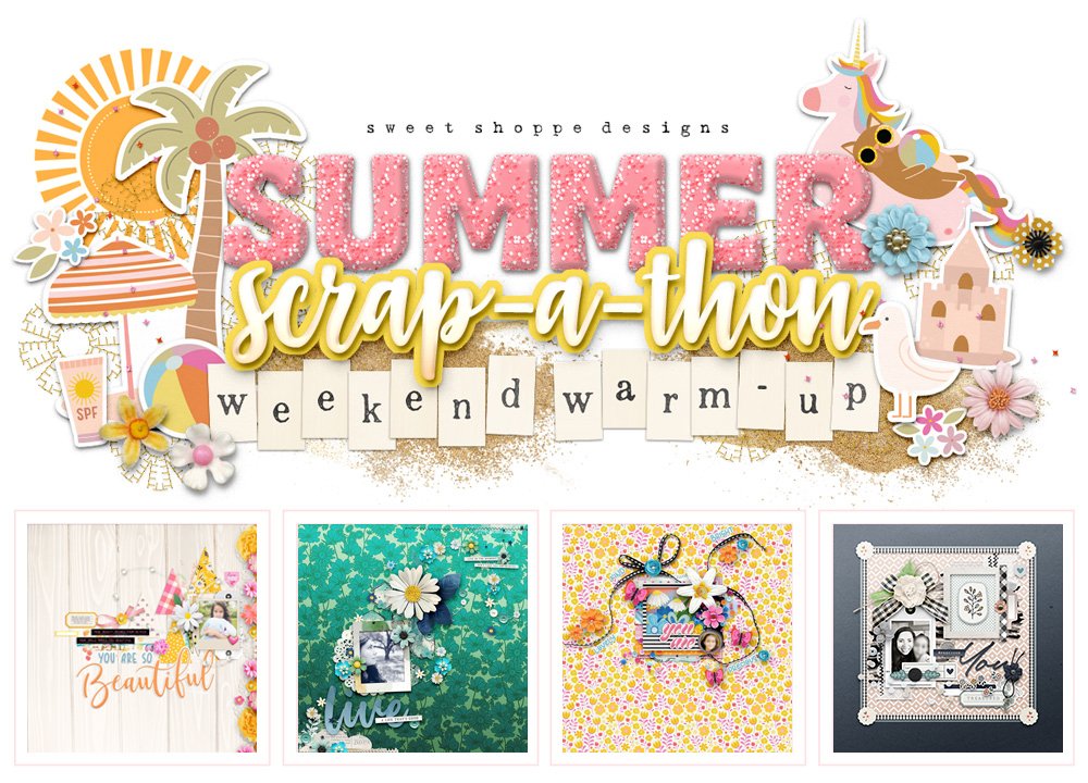 Summer Scrap-A-Thon Weekend Warm-Up Tracker 2026