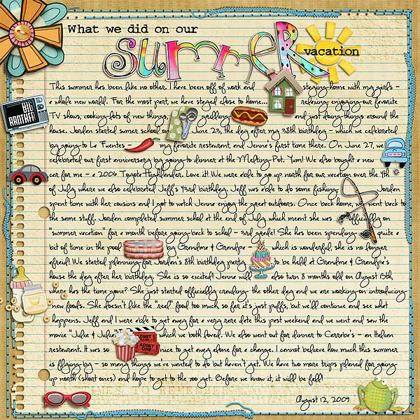 Summer Vacation