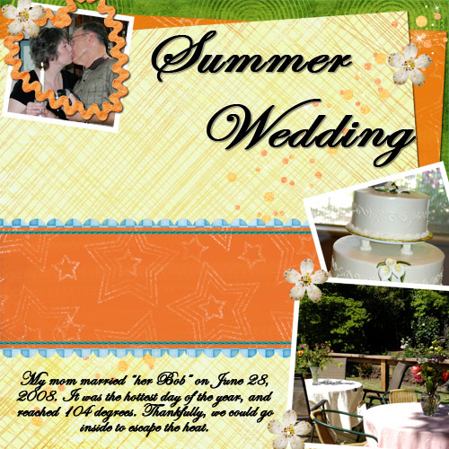 Summer Wedding (Speed Scrap 2)