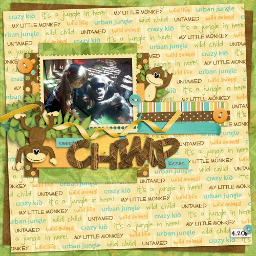 Sweet Chimp Kisses