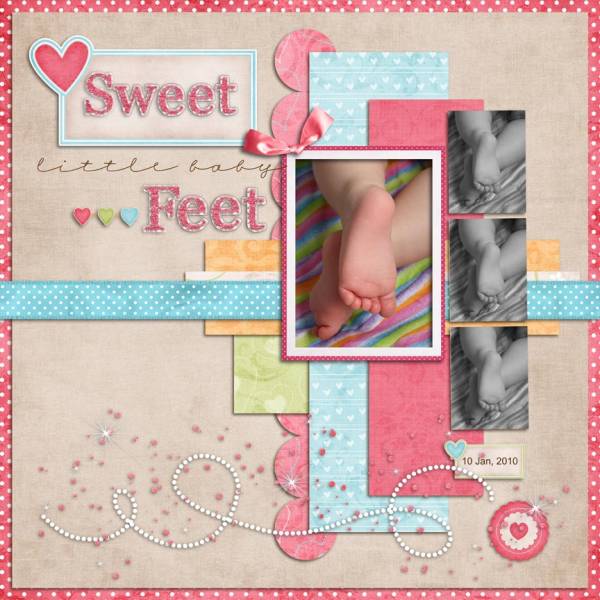 Sweet Little Baby Feet