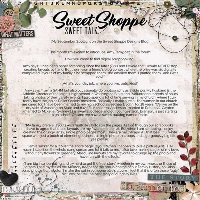 Sweet Shoppe Sweet Talk