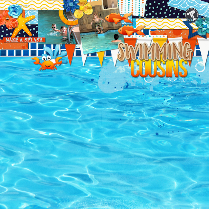 Swimming Cousins
