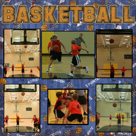 Taking it to the hoop!