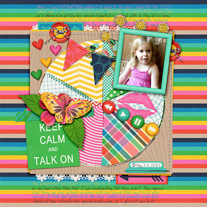 talk on