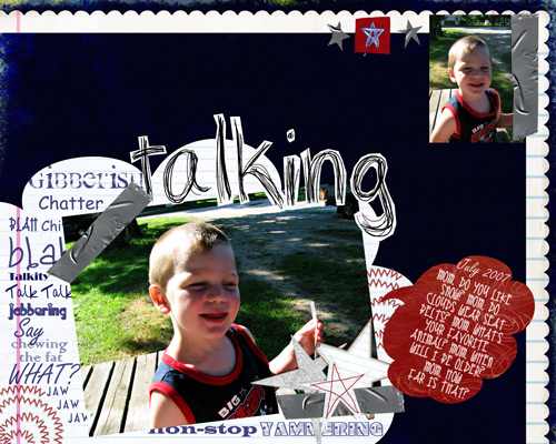 Talking!