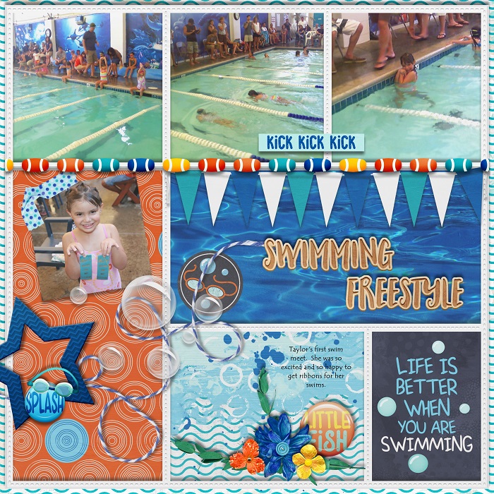 TAY LOVES SWIM!