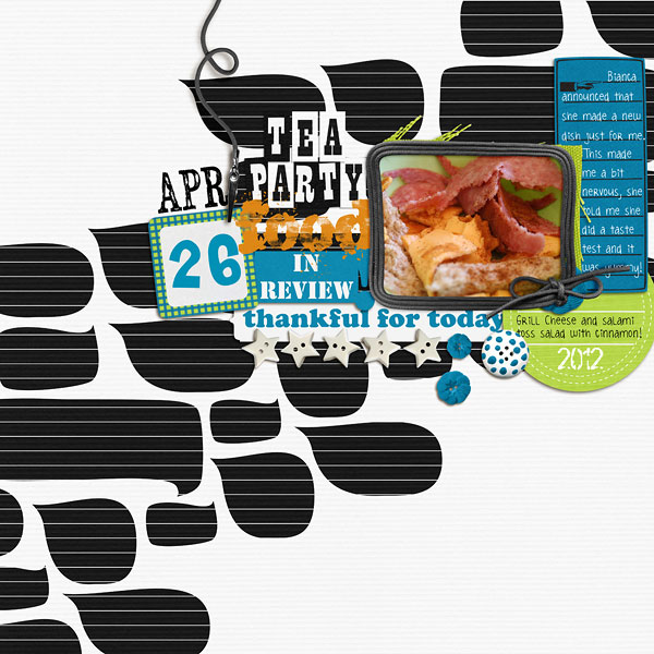 Tea Party food, in review!