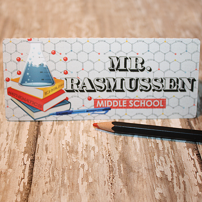 Teacher Name Plate