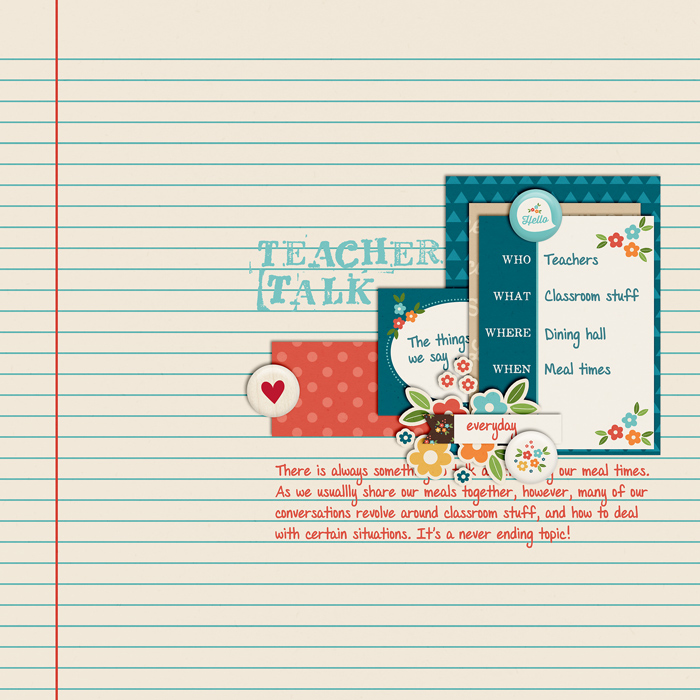 Teacher Talk