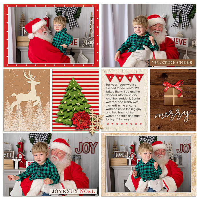 Teddy & Santa- 2018 (right)