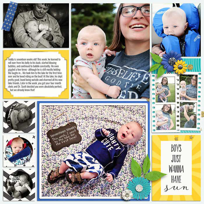 Teddy- Seventeen Weeks (left)