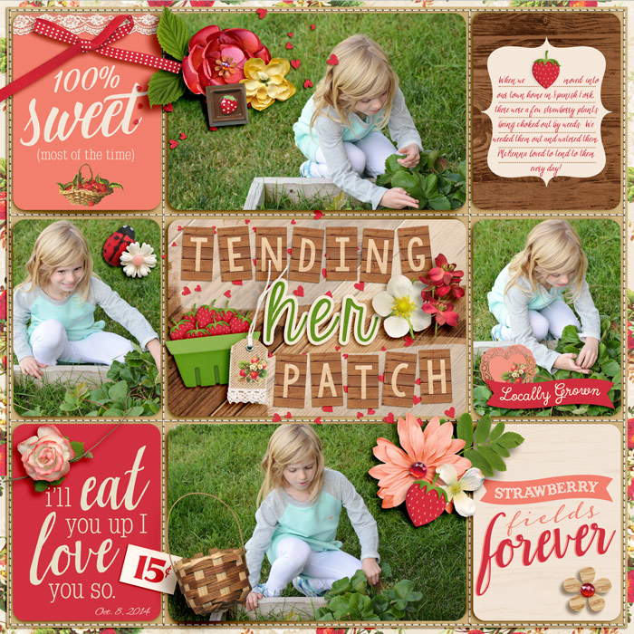 Tending Her Patch