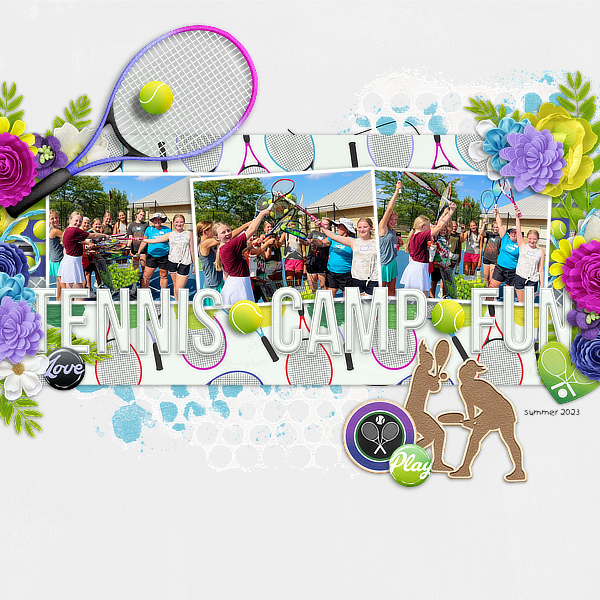 Tennis Camp Fun