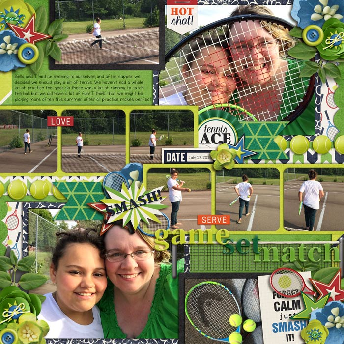 Tennis with Bella