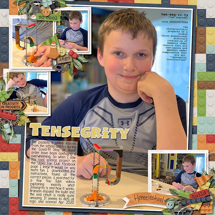 Tensegrity LEGO Science Project