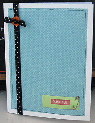 Thank you card - 52 card pick up #1