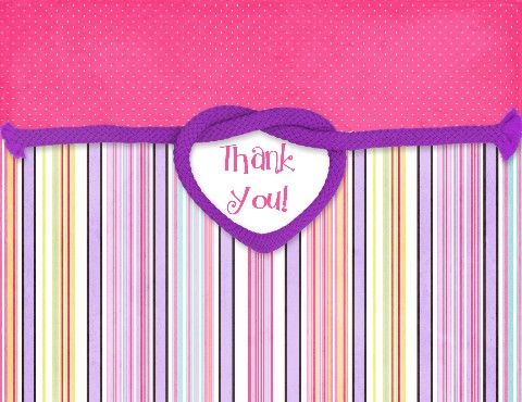 Thank you card