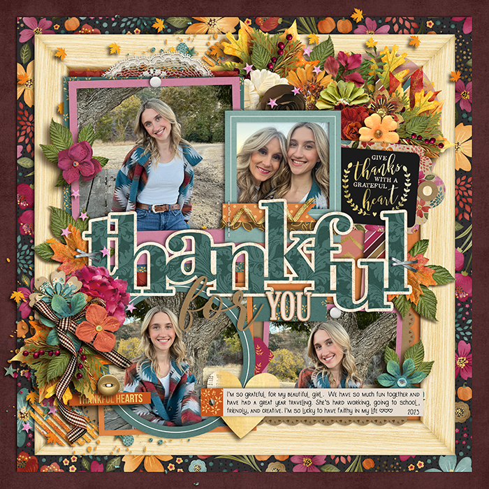 Thankful for you
