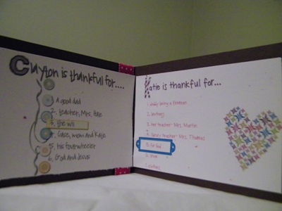 Thankful for....
