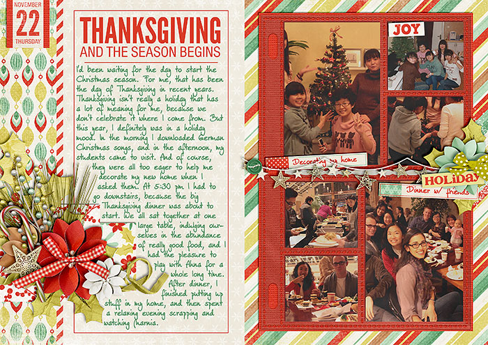 Thanksgiving and the Season Begins (DD)