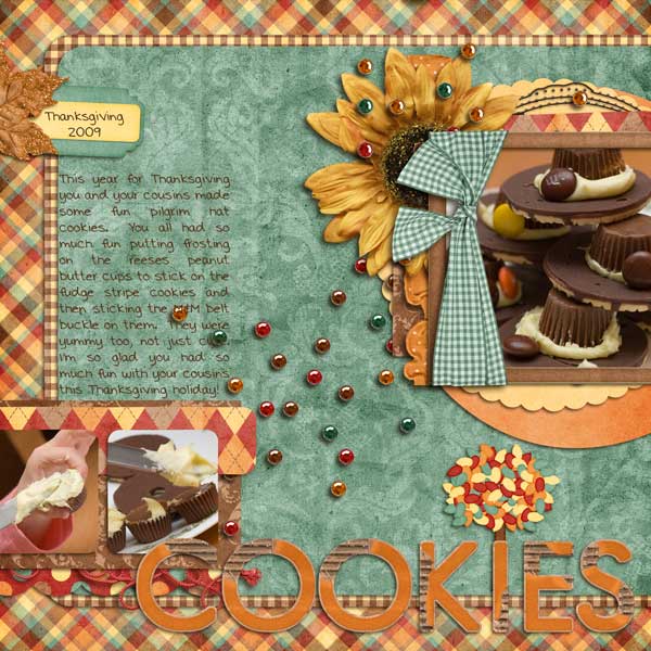 Thanksgiving cookies