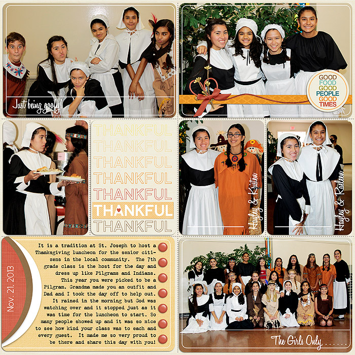 Thanksgiving Luncheon (right)