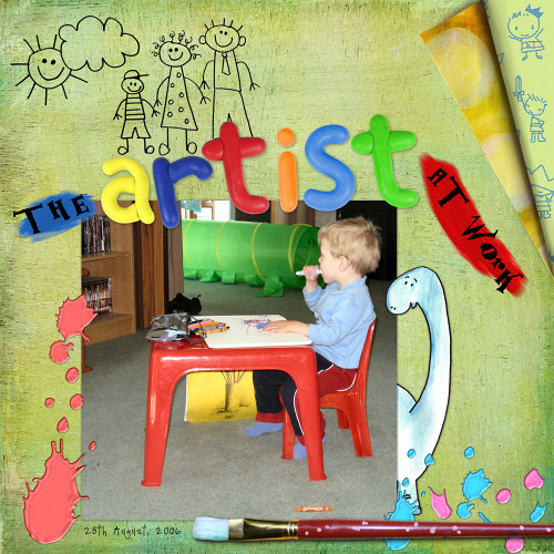 The Artist at Work