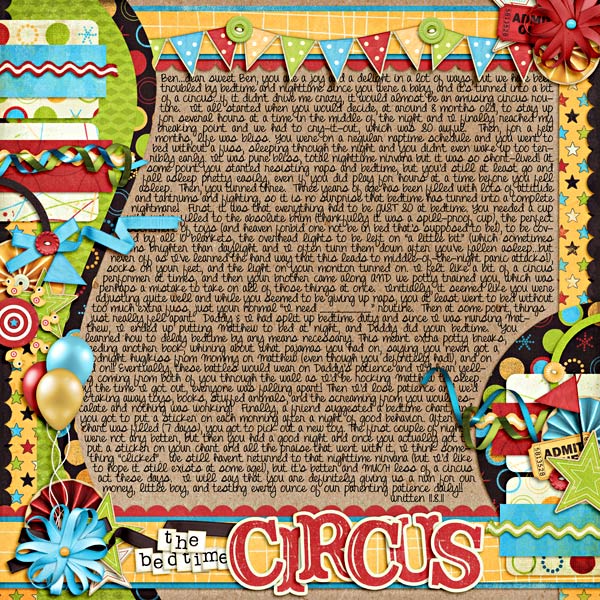 the bedtime circus