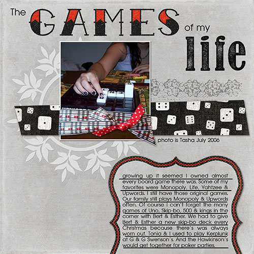 The Games of my life