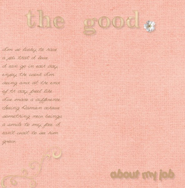 The good