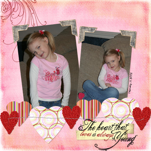 The heart that loves