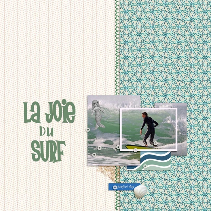 The joy of surfing
