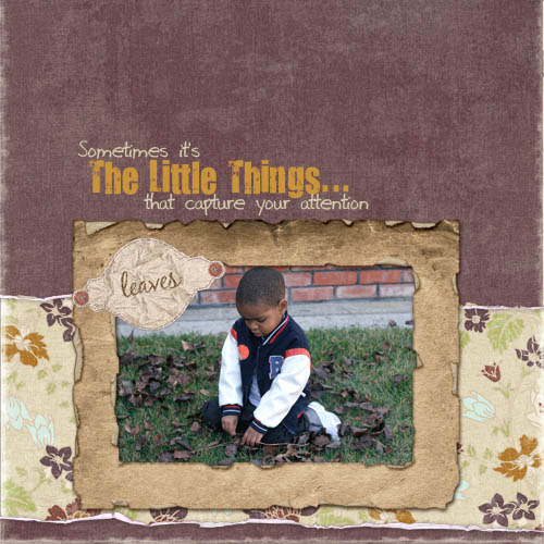 The Little Things...