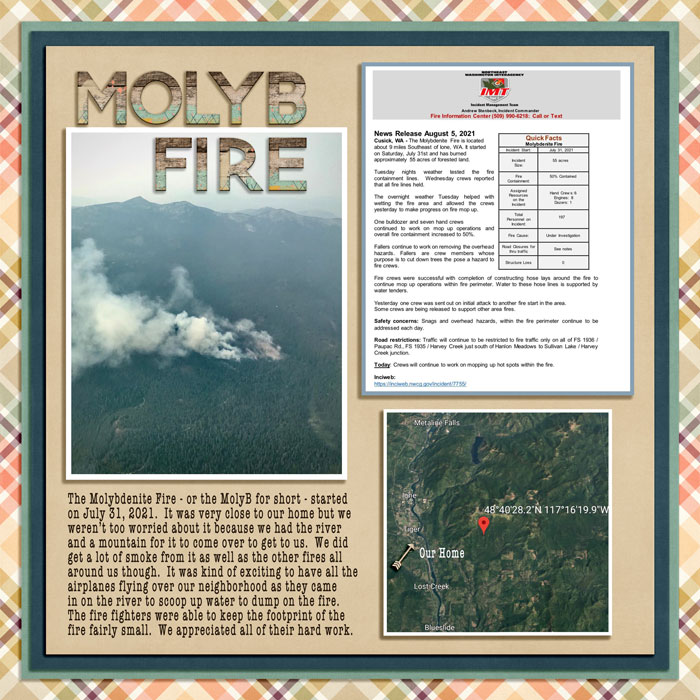THE MOLYB FIRE