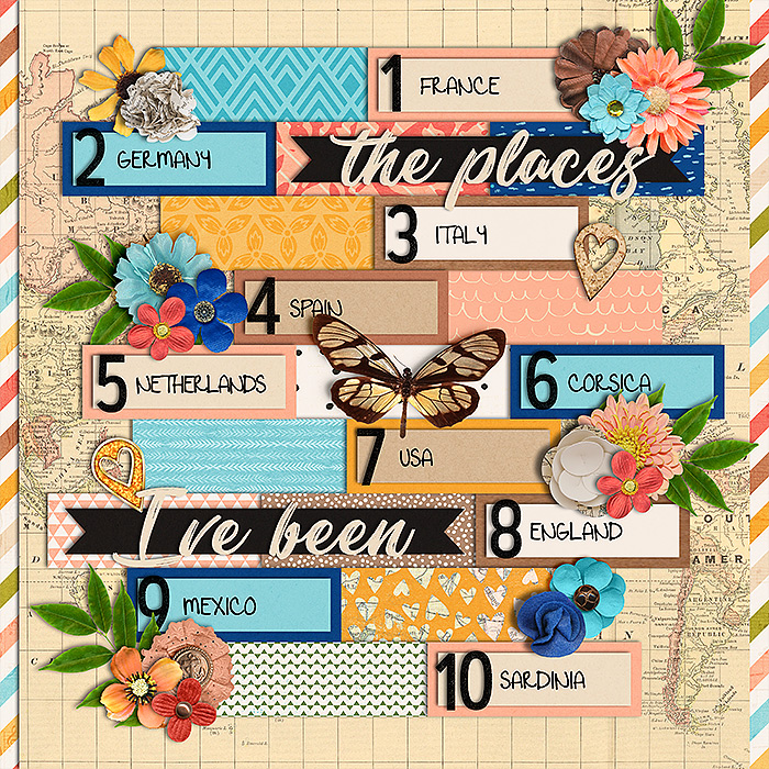 the places I've been