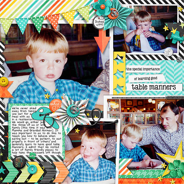 The special importance of good table manners