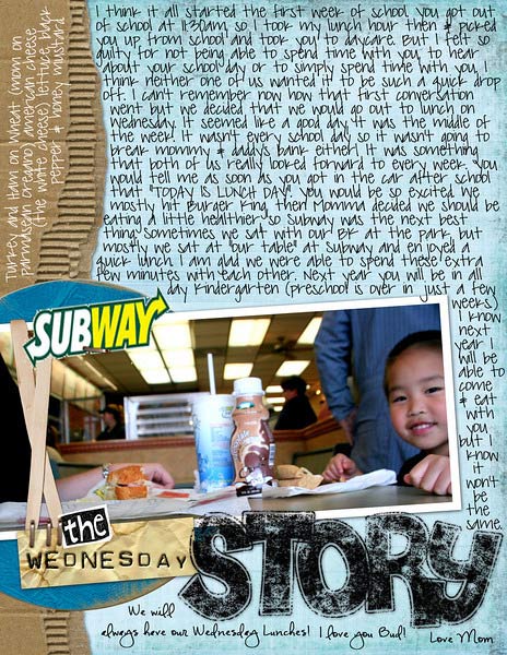 The Wednesday Story