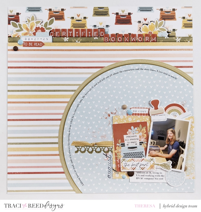 Theresa Moxley for Traci Reed Designs with Bookish Collection